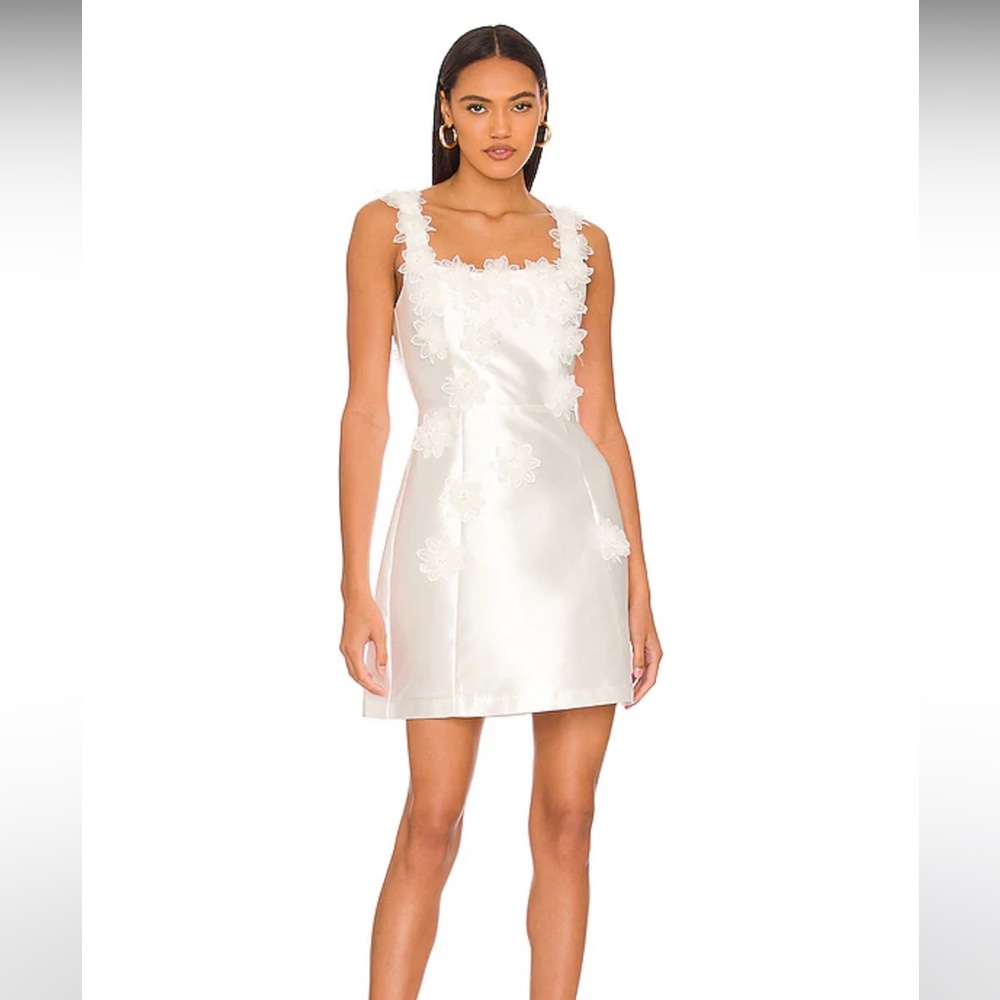 ELLIATT Elder Dress in White, Size XXS